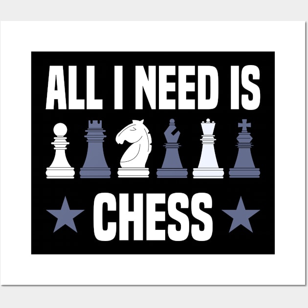 Chess Horse King Checkmate Strategy Gift Wall Art by Jackys Design Room